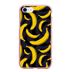 Чехол iPhone 7/8 матовый Бананы
