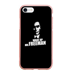 Чехол iPhone 7/8 матовый Wake up Mr. Freeman