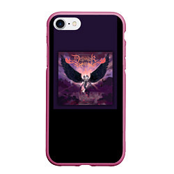 Чехол iPhone 7/8 матовый Dethklok: Angel, цвет: 3D-малиновый