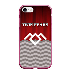 Чехол iPhone 7/8 матовый Twin Peaks