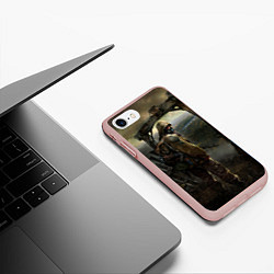 Чехол iPhone 7/8 матовый STALKER: Call of Pripyat, цвет: 3D-светло-розовый — фото 2