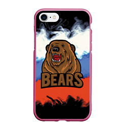 Чехол iPhone 7/8 матовый Russian bears