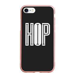 Чехол iPhone 7/8 матовый Hip-Hop Inside, цвет: 3D-светло-розовый