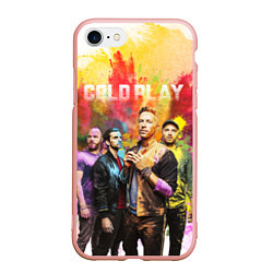 Чехол iPhone 7/8 матовый Coldplay