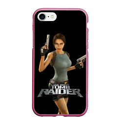 Чехол iPhone 7/8 матовый TOMB RAIDER