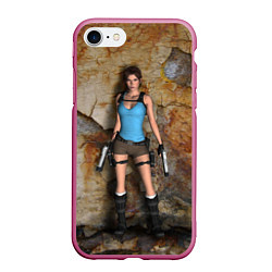 Чехол iPhone 7/8 матовый TOMB RAIDER