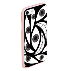 Чехол iPhone 7/8 матовый Alchemist Eyes, цвет: 3D-светло-розовый — фото 2