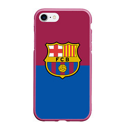 Чехол iPhone 7/8 матовый Barcelona FC: Duo Color