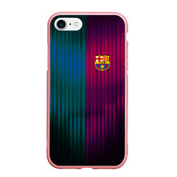 Чехол iPhone 7/8 матовый Barcelona FC: Abstract 2018