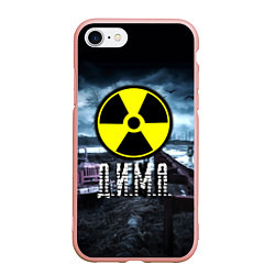 Чехол iPhone 7/8 матовый S.T.A.L.K.E.R: Дима