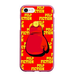 Чехол iPhone 7/8 матовый Pulp Fiction: Boxing glove