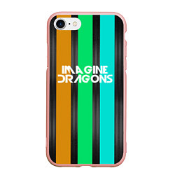 Чехол iPhone 7/8 матовый Imagine Dragons: Evolve Lines