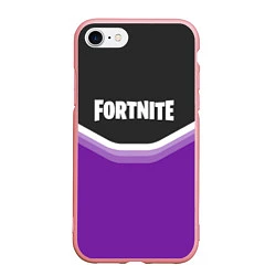 Чехол iPhone 7/8 матовый Fortnite Violet