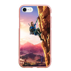 Чехол iPhone 7/8 матовый Zelda Rock