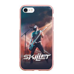 Чехол iPhone 7/8 матовый Skillet: John Cooper