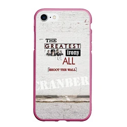 Чехол iPhone 7/8 матовый The Cranberries: Shoot The Wall