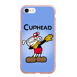 Чехол iPhone 7/8 матовый Cuphead Dab