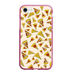 Чехол iPhone 7/8 матовый Pizza Love