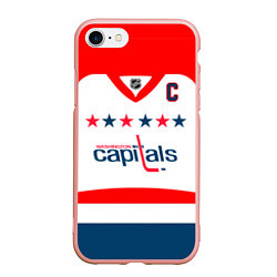 Чехол iPhone 7/8 матовый Washington Capitals: Ovechkin White