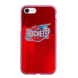 Чехол iPhone 7/8 матовый Rockets NBA