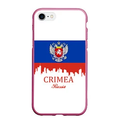 Чехол iPhone 7/8 матовый Crimea, Russia