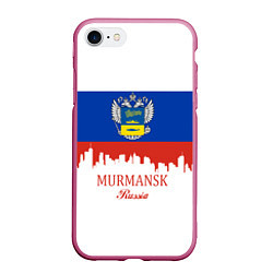 Чехол iPhone 7/8 матовый Murmansk: Russia