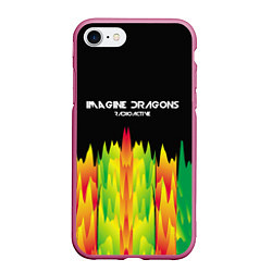 Чехол iPhone 7/8 матовый Imagine Dragons: Radioactive