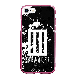 Чехол iPhone 7/8 матовый Paramore: Black & White