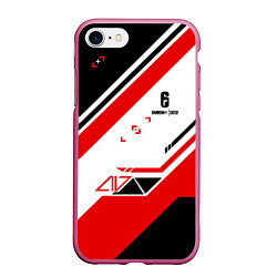 Чехол iPhone 7/8 матовый R6S: Asimov Red Style