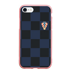 Чехол iPhone 7/8 матовый Сборная Хорватии: Гостевая ЧМ-2018