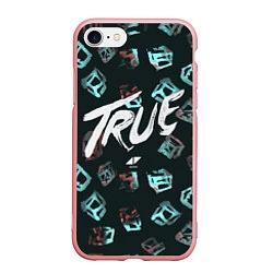 Чехол iPhone 7/8 матовый Avicii: True, цвет: 3D-баблгам
