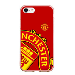 Чехол iPhone 7/8 матовый FC Man United: Red Exclusive