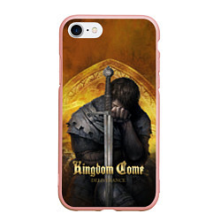 Чехол iPhone 7/8 матовый Kingdom Come: Sad Henry, цвет: 3D-светло-розовый