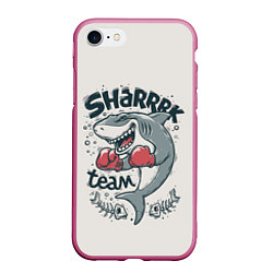 Чехол iPhone 7/8 матовый Shark Team