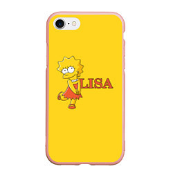 Чехол iPhone 7/8 матовый Lisa Simpson