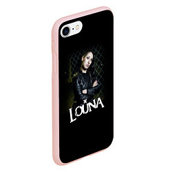 Чехол iPhone 7/8 матовый Louna: Lusine Gevorkyan, цвет: 3D-светло-розовый — фото 2
