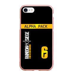 Чехол iPhone 7/8 матовый Rainbow Six Siege: Alpha Pack