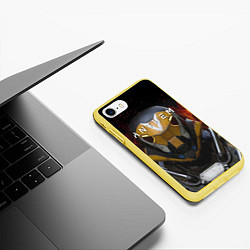 Чехол iPhone 7/8 матовый ANTHEM Soldier, цвет: 3D-желтый — фото 2