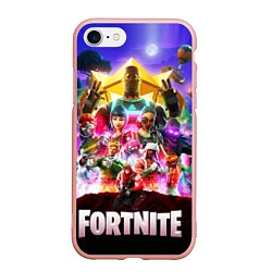 Чехол iPhone 7/8 матовый Fortnite: Battle Royale