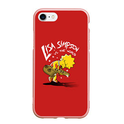 Чехол iPhone 7/8 матовый Lisa Simpson