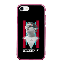 Чехол iPhone 7/8 матовый Rickey F: Glitch