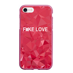 Чехол iPhone 7/8 матовый BTS: Fake Love
