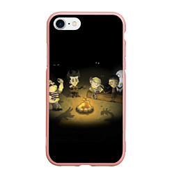 Чехол iPhone 7/8 матовый Don’t Starve campfire