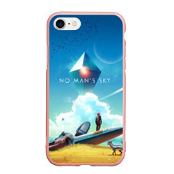Чехол iPhone 7/8 матовый No Man’s Sky: Atlas Rises