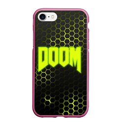 Чехол iPhone 7/8 матовый DOOM: Acid Green