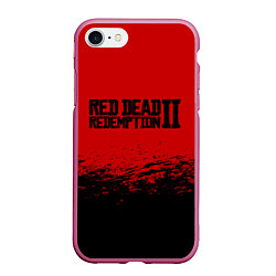 Чехол iPhone 7/8 матовый Red Dead Redemption II