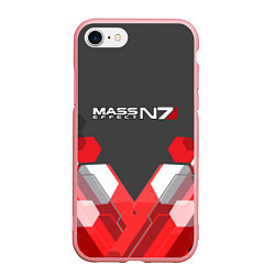 Чехол iPhone 7/8 матовый Mass Effect: N7 Soldier