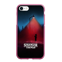 Чехол iPhone 7/8 матовый Stranger Things: Red Lantern