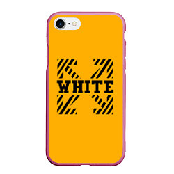 Чехол iPhone 7/8 матовый Off-White: Yellow Style