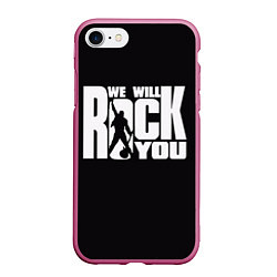 Чехол iPhone 7/8 матовый Queen: We will rock you